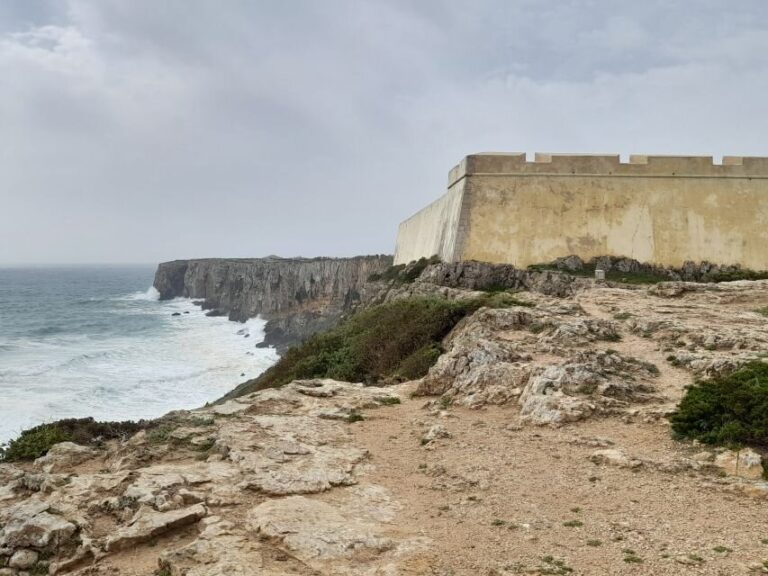 Albufeiradrivers Tour Cliff Fortress Ocean Waves