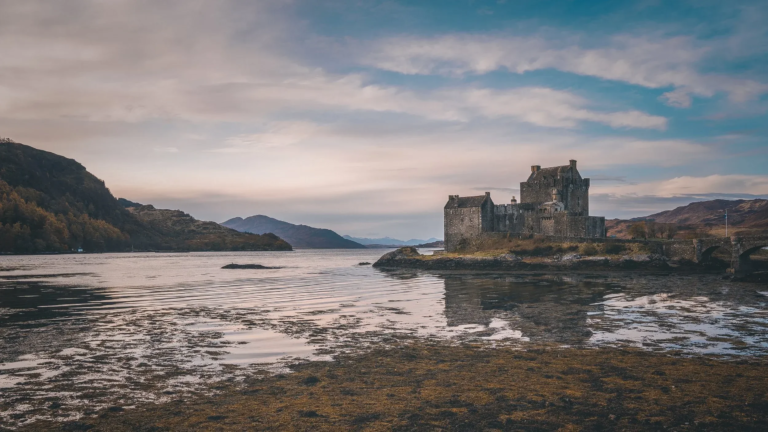 Andersonscottishtours Tour Castle Lake Mountains Sky