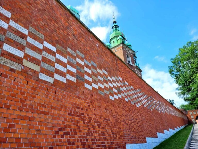 Atcracow Tour Brick Wall Tower Engraved Plaques
