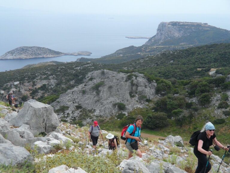 Evia Adventure Tours Tour Hikers Mountain View Island