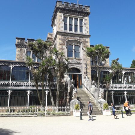 Fantailtours Tour Historic Castle Steps Palm Trees