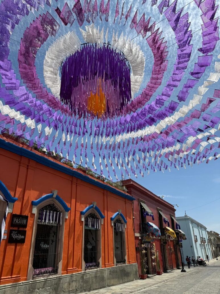Freewalkingtourmx Tour Colorful Banners Orange Building
