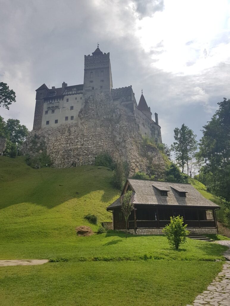 Marastours Tour Castle Rocky Hill Wooden Cabin