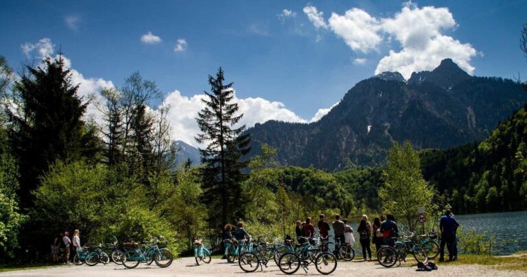 Mikesbiketours Tour Bicycles Lake Mountains Sky