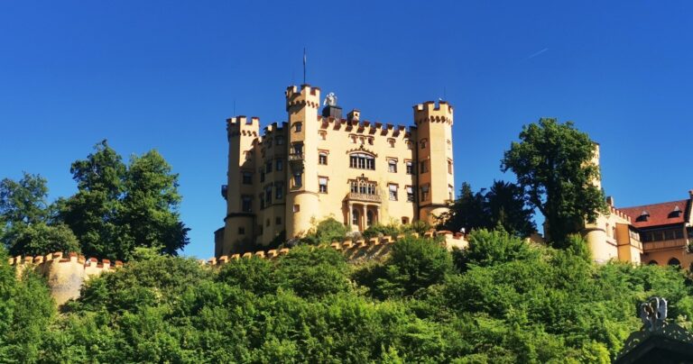 Mikesbiketours Tour Castle Yellow Tower Trees