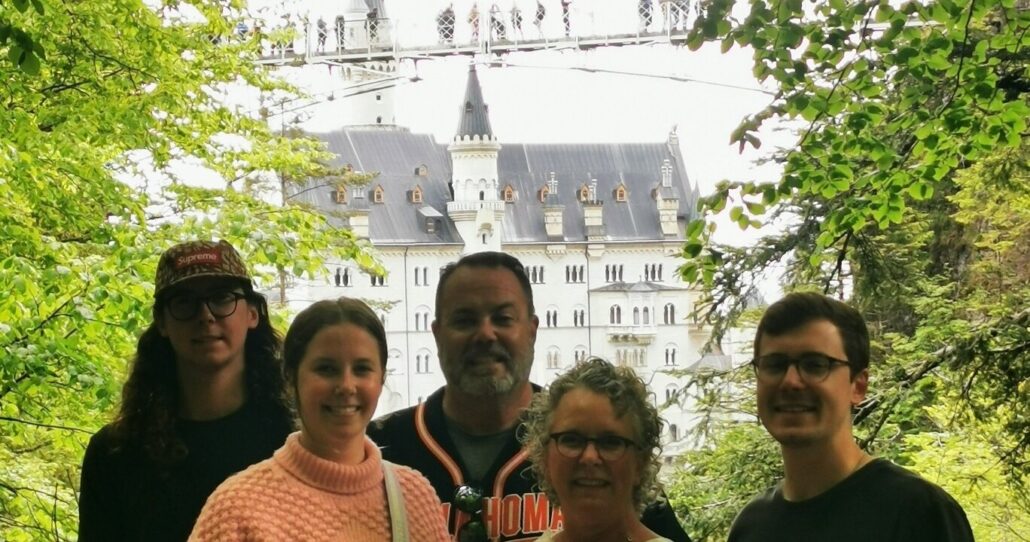 Mikesbiketours Tour Family Portrait Castle Forest
