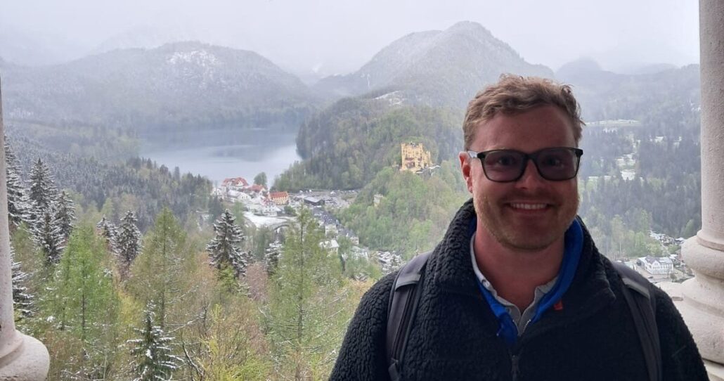 Mikesbiketours Tour Man Mountains Lake Castle