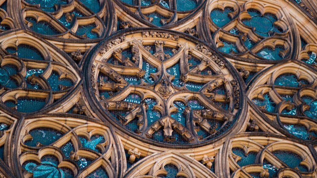 Praguecityadventures Tour Gothic Architecture Stained Glass Window
