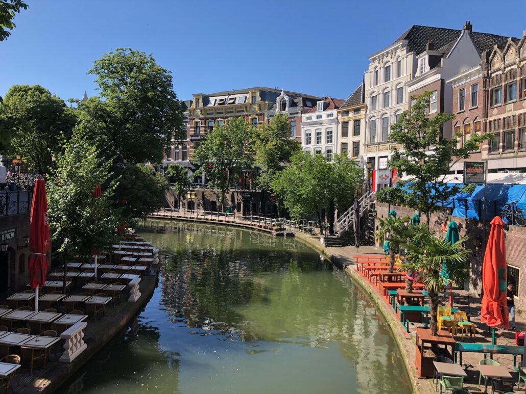 Privatedaytoursamsterdam Tour Canal Side Restaurants Green Trees