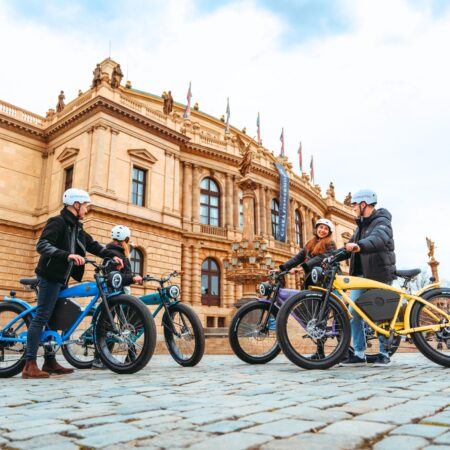 Scroosertour Tour Bikers Electric Bikes Historic Building