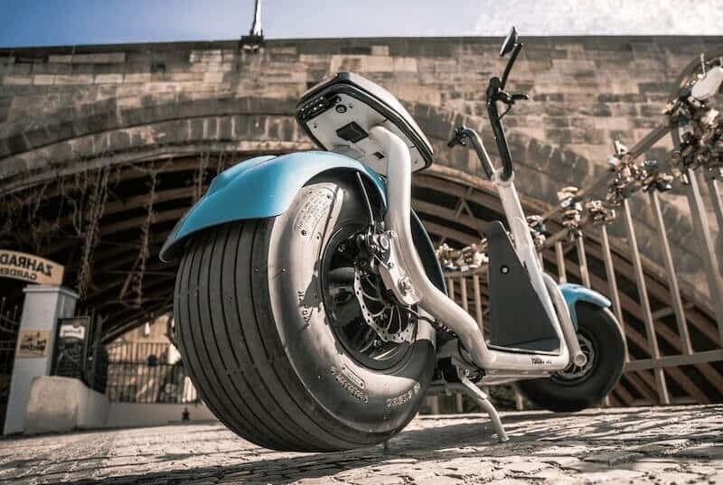 Scroosertour Tour Electric Scooter Tire Bridge