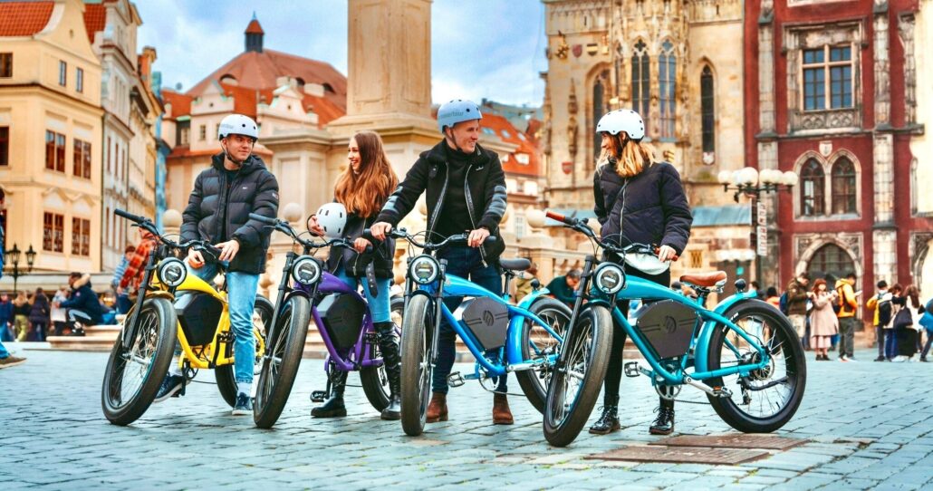 Scroosertour Tour Group Electric Bikes Historical Square