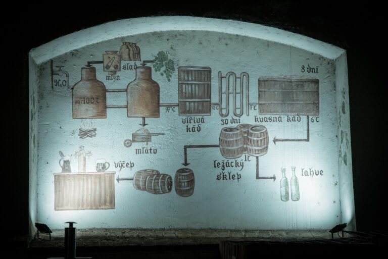 Segwayfun Tour Brewery Process Mural Illustration