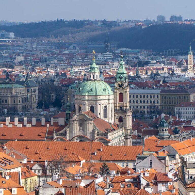 Segwayfun Tour Cityscape Church Dome Red Roofs