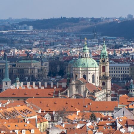 Segwayfun Tour Cityscape Red Roofs Church Dome