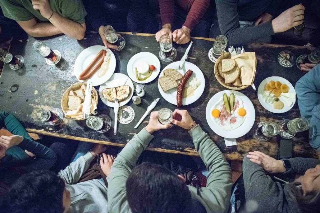 Segwayfun Tour Dinner Table Food Drinks