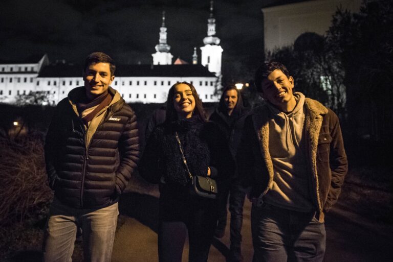 Segwayfun Tour Friends Night Walk Historic Building