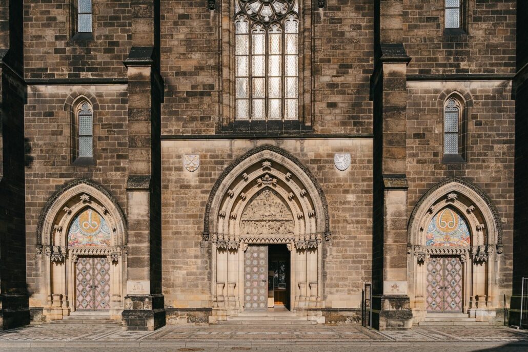 Segwayfun Tour Gothic Architecture Ornate Doors Stone Facade