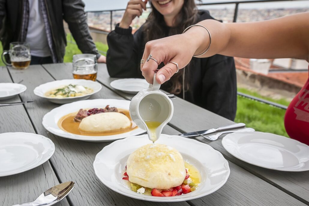 Segwayfun Tour Pouring Sauce Dish Table