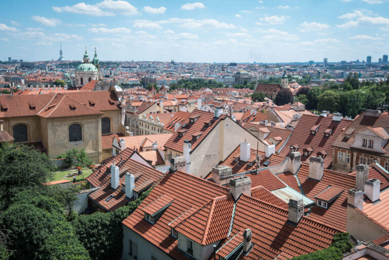 Segwayfun Tour Rooftops Prague Red Tiles