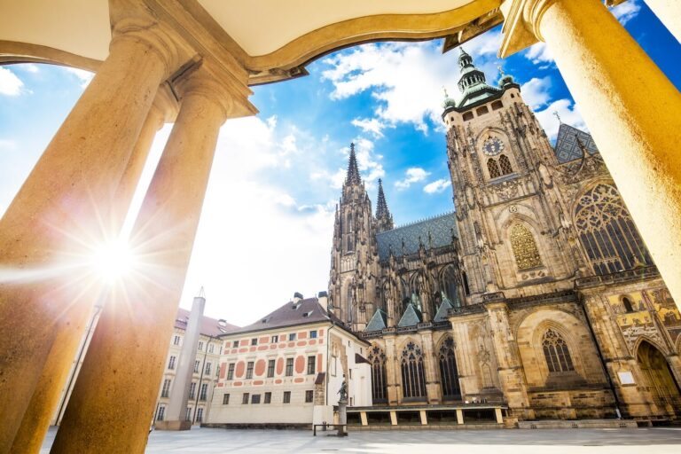 Segwayfun Tour Sunlight Columns Cathedral Architecture