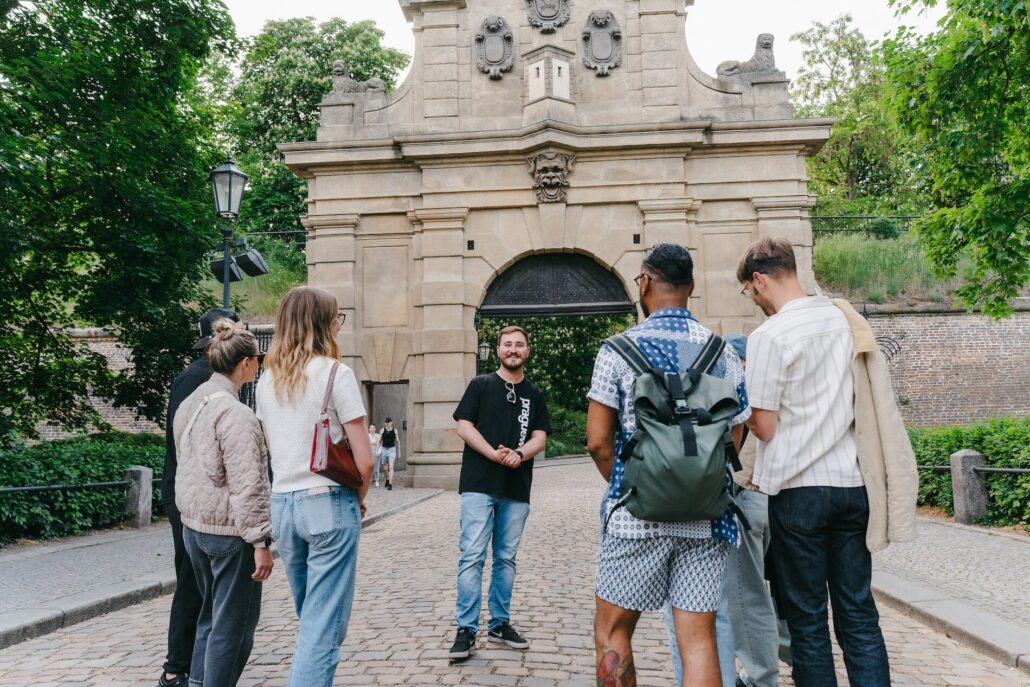 Segwayfun Tour Tour Guide Group Archway Cobblestone