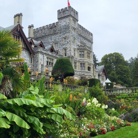 Talesontrails Tour Castle Garden Flowers Palm Trees