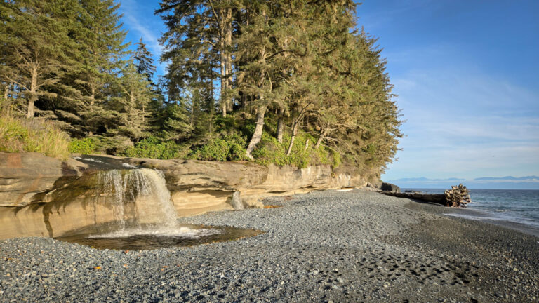 Talesontrails Tour Waterfall Beach Rocks Trees