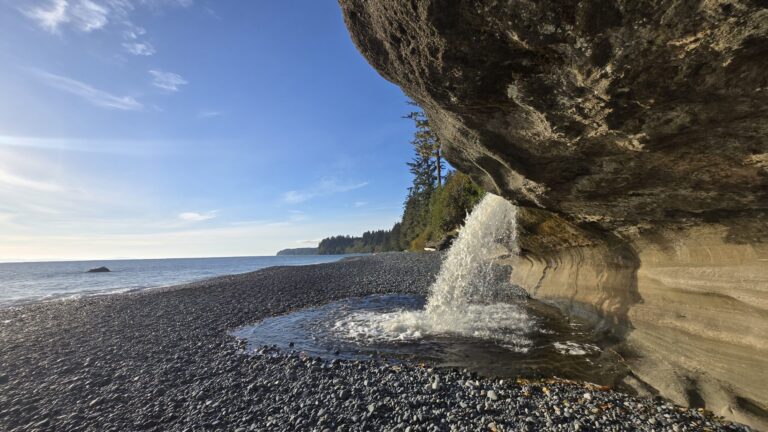 Talesontrails Tour Waterfall Rocky Beach Trees