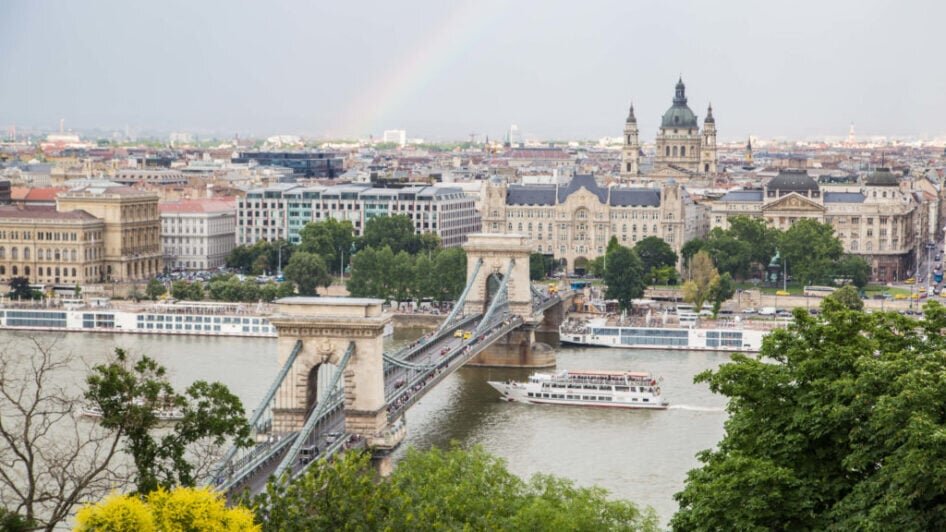 Tastehungary Tour Chain Bridge Danube River Budapest