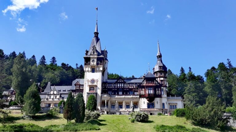 Transprotocol Tour Castle Tower Forest Blue Sky