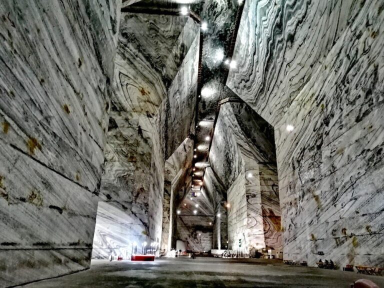 Transprotocol Tour Marble Cavern Illuminated Structure