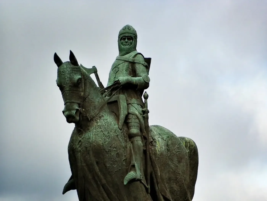 Triporganiser Tour Knight Statue Horse Bronze